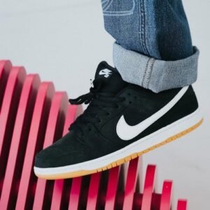 Nikee SB Dunk Low Black Gum