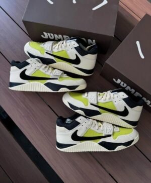 Travis Scott x Nike  Jordan Jumpman Jack Trainer Bright Cactus