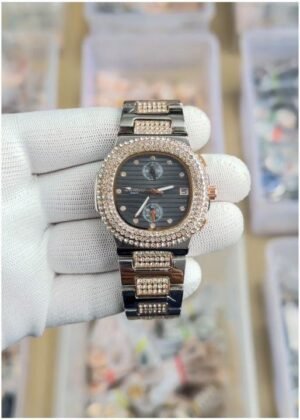 Patek Philippe Nautilus Diamond Two Tone