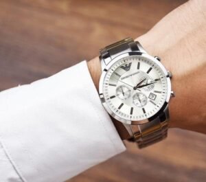 Emporio Armani Classic Silver-White