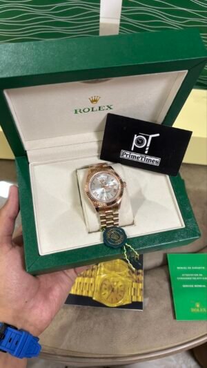 ROLEX DAY DATE COPPER WHITE