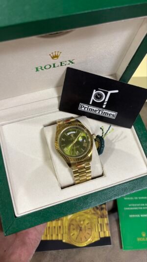 ROLEX DAY DATE GREEN- OLIVE