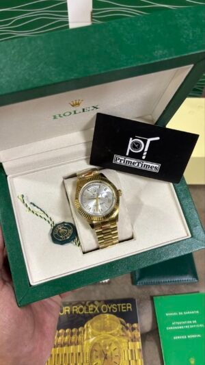 ROLEX DAY DATE WHITE GOLD