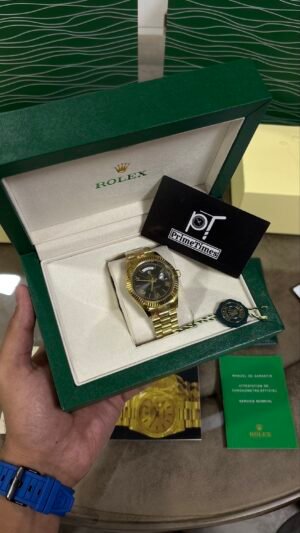 ROLEX DAY DATE GOLD-GREY