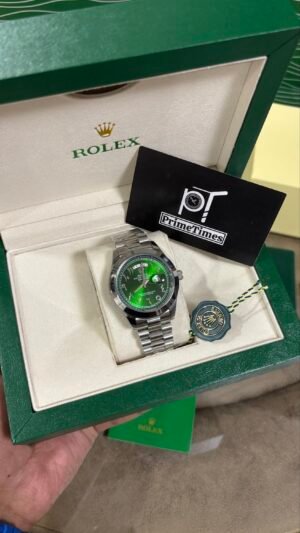 ROLEX DAY DATE GREEN ARABIC