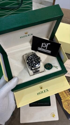 Rolex Submarine Silver Black