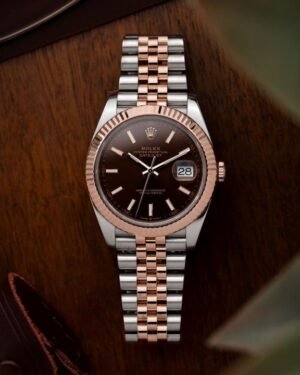 Rolex Oyster Perpetual Date Just 2Ton-Copper-Brown