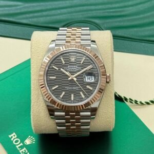 Rolex Oyster Perpetual Date Just 2Ton-Copper-Grey
